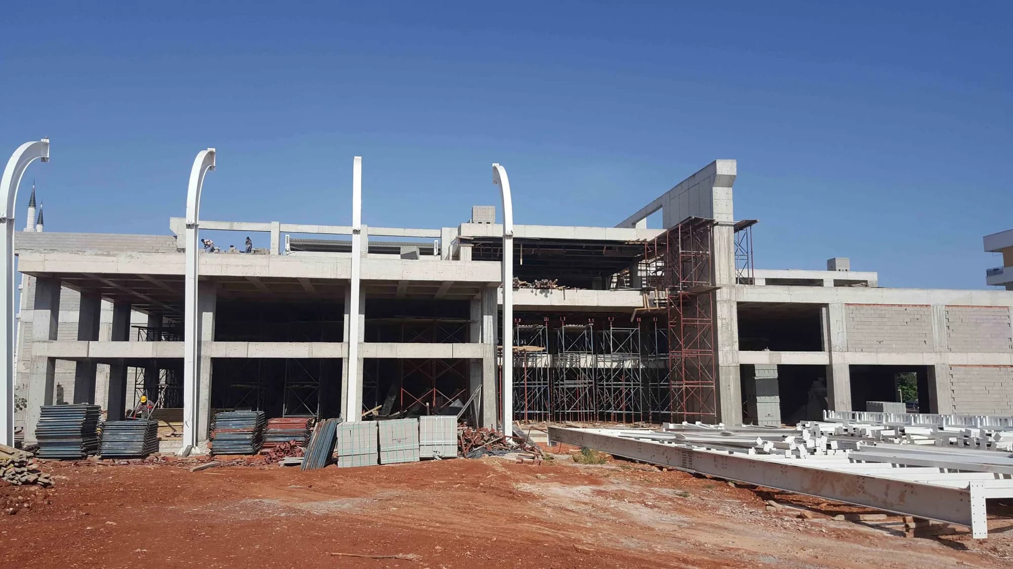 Antalya Kepez Çok Amaçlı Spor Kompleksi İnşaatı — 1