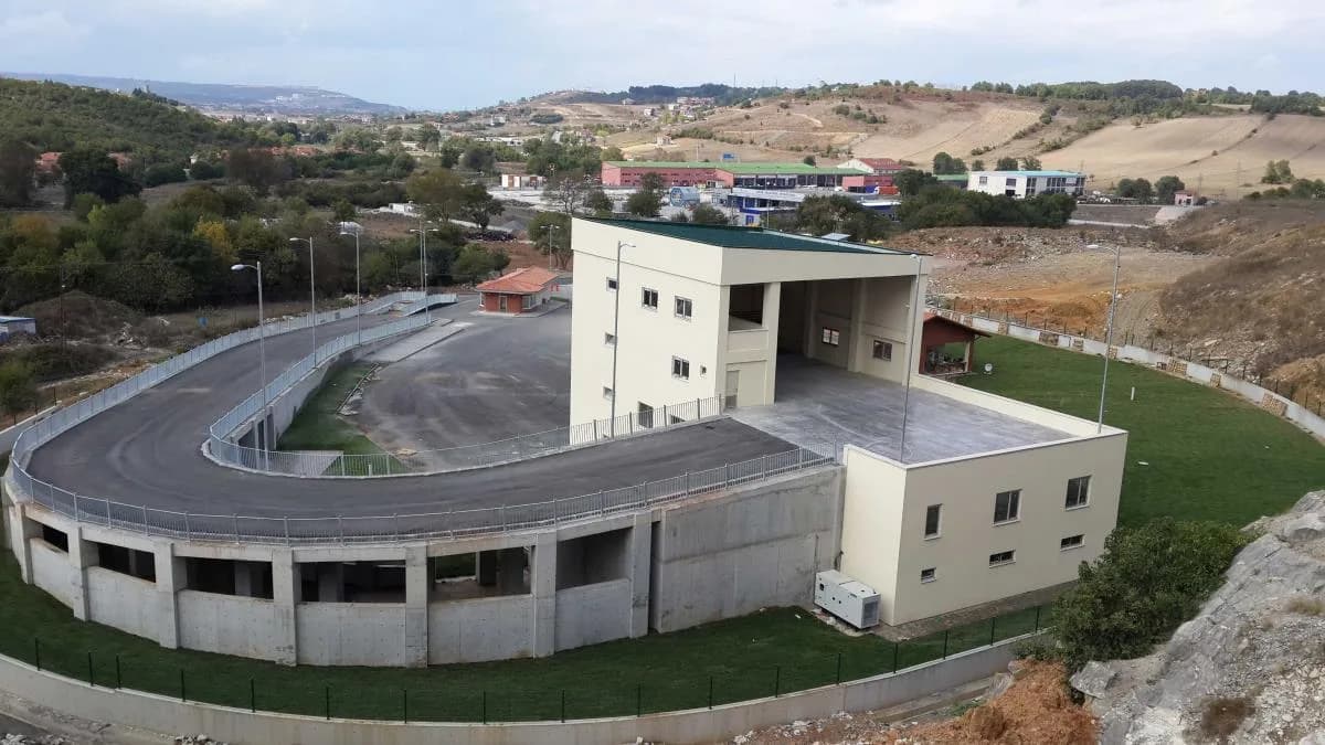 ŞİLE KATI ATIK AKTARMA İSTASYONU İNŞAATI — 1